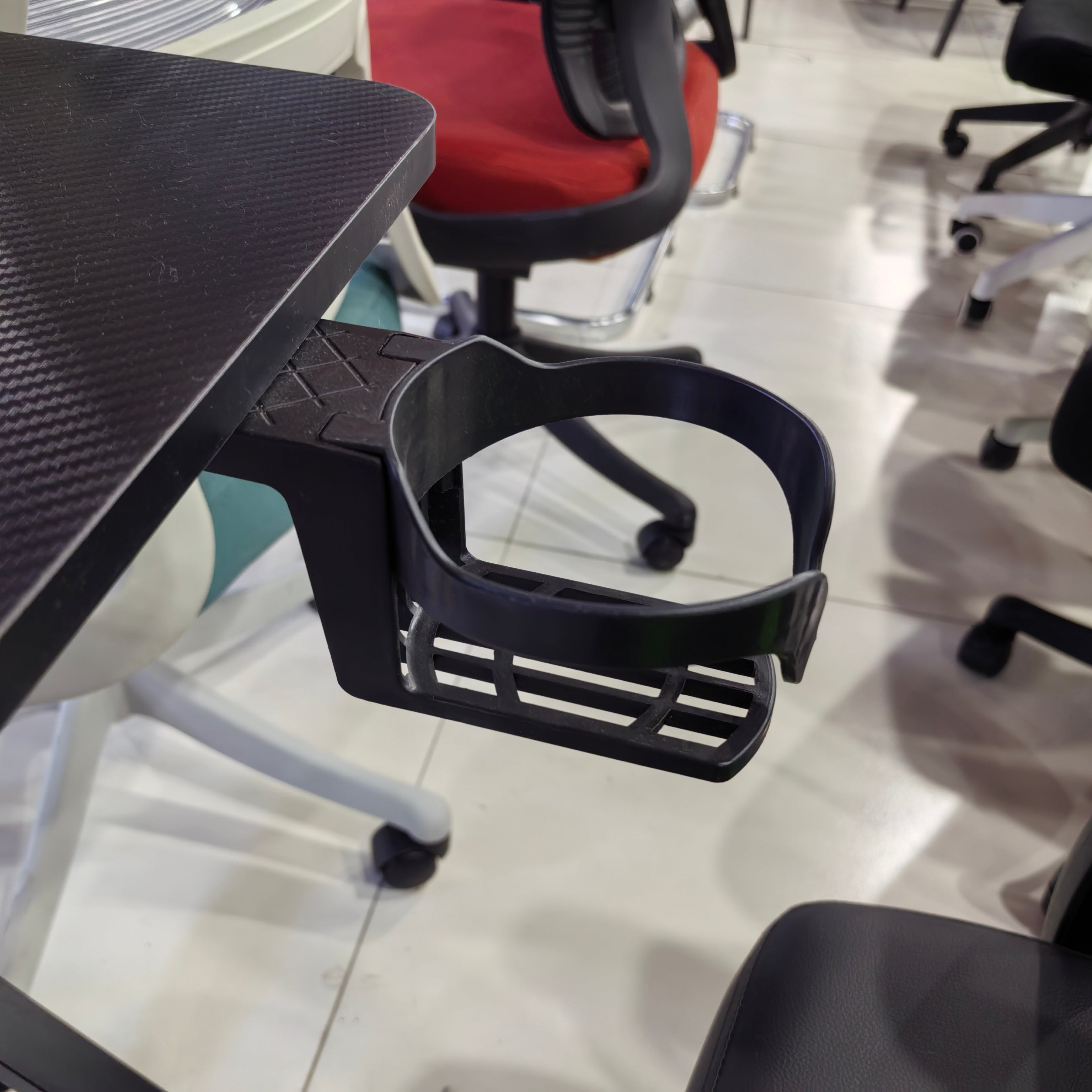 Gaming Table Carbon Fiber Texture Surface LKG019GTYN | LEUKHOME