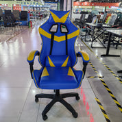 Gaming Chair Blue Adjustable Height (1 Chair) LKG003GCYN | LEUKHOME