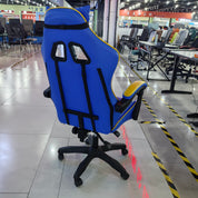 Gaming Chair Blue Adjustable Height (1 Chair) LKG003GCYN | LEUKHOME