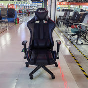 Gaming Chair Black Adjustable Height (1 Chair) LKG004GCYN | LEUKHOME
