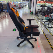 Gaming Chair Yellow Adjustable Height (1 Chair) LKG005GCYN | LEUKHOME