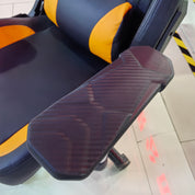 Gaming Chair Yellow Adjustable Height (1 Chair) LKG005GCYN | LEUKHOME