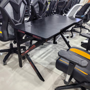 Gaming Table Carbon Fber Texture Surface LKG025GTYN | LEUKHOME