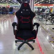 Gaming Chair Red Adjustable Height (1 Chair) LKG007GCYN | LEUKHOME