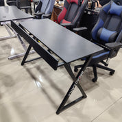 Gaming Table Carbon Fiber Texture Surface LKG029GTYN | LEUKHOME