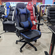Gaming Chair Blue Adjustable Height (1 Chair) LKG009GCYN | LEUKHOME