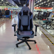 Gaming Chair Grey Adjustable Height (1 Chair) LKG010GCYN | LEUKHOME
