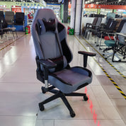 Gaming Chair Grey Adjustable Height (1 Chair) LKG010GCYN | LEUKHOME
