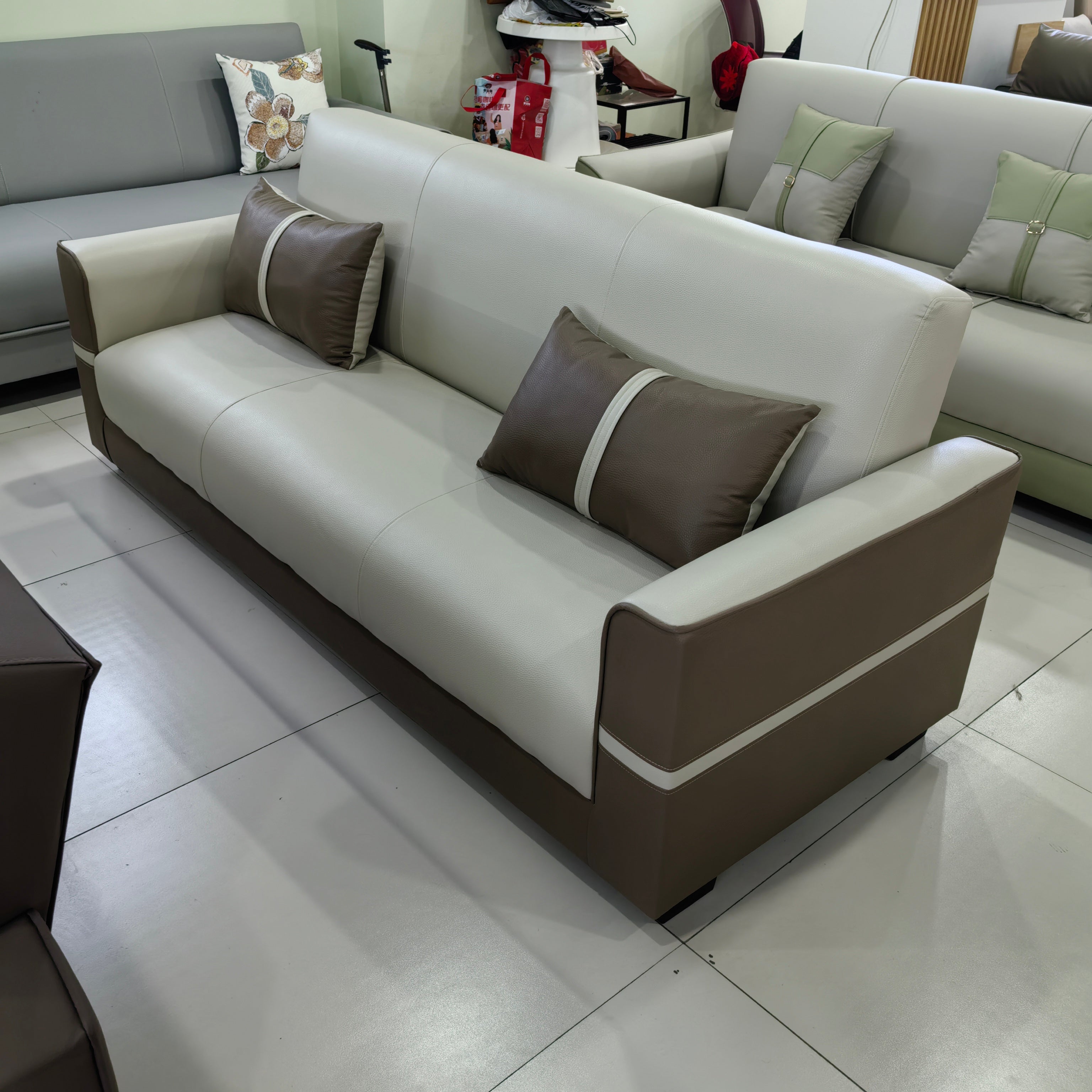 Sofa Eco Leather LKL016SFPLL | LEUKHOME