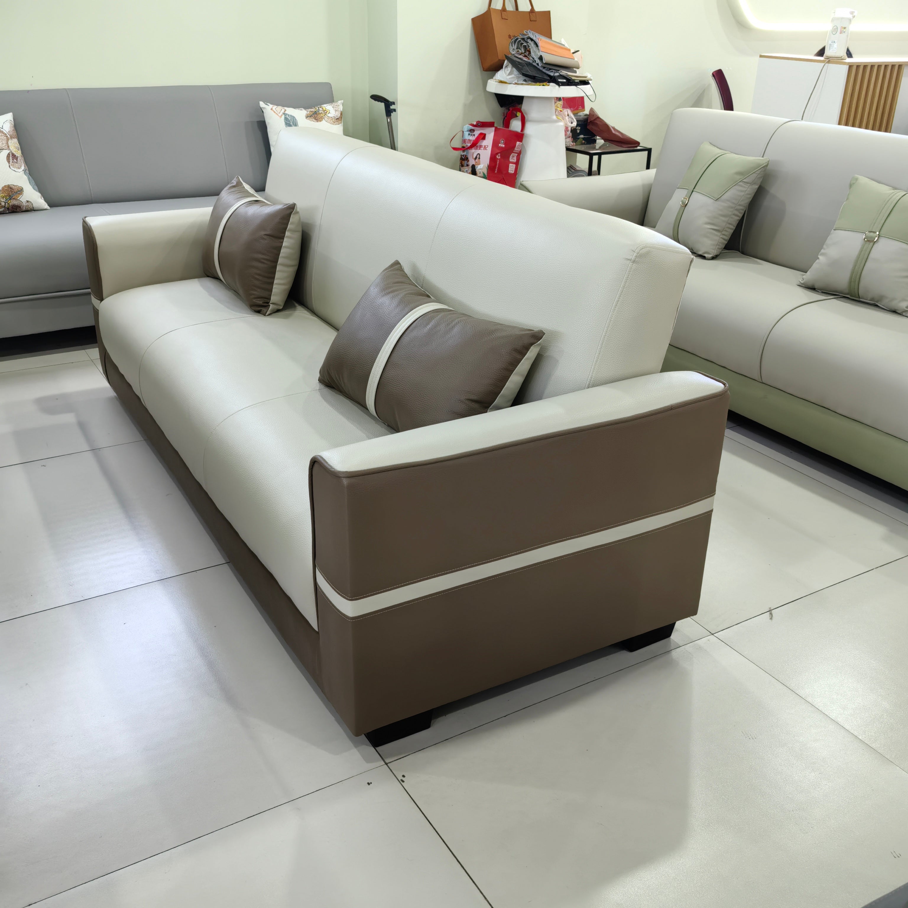 Sofa Eco Leather LKL016SFPLL | LEUKHOME