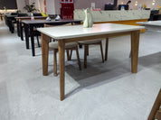 Dining Table Sintered Stone Oak LKD087DTDSBL | LEUKHOME