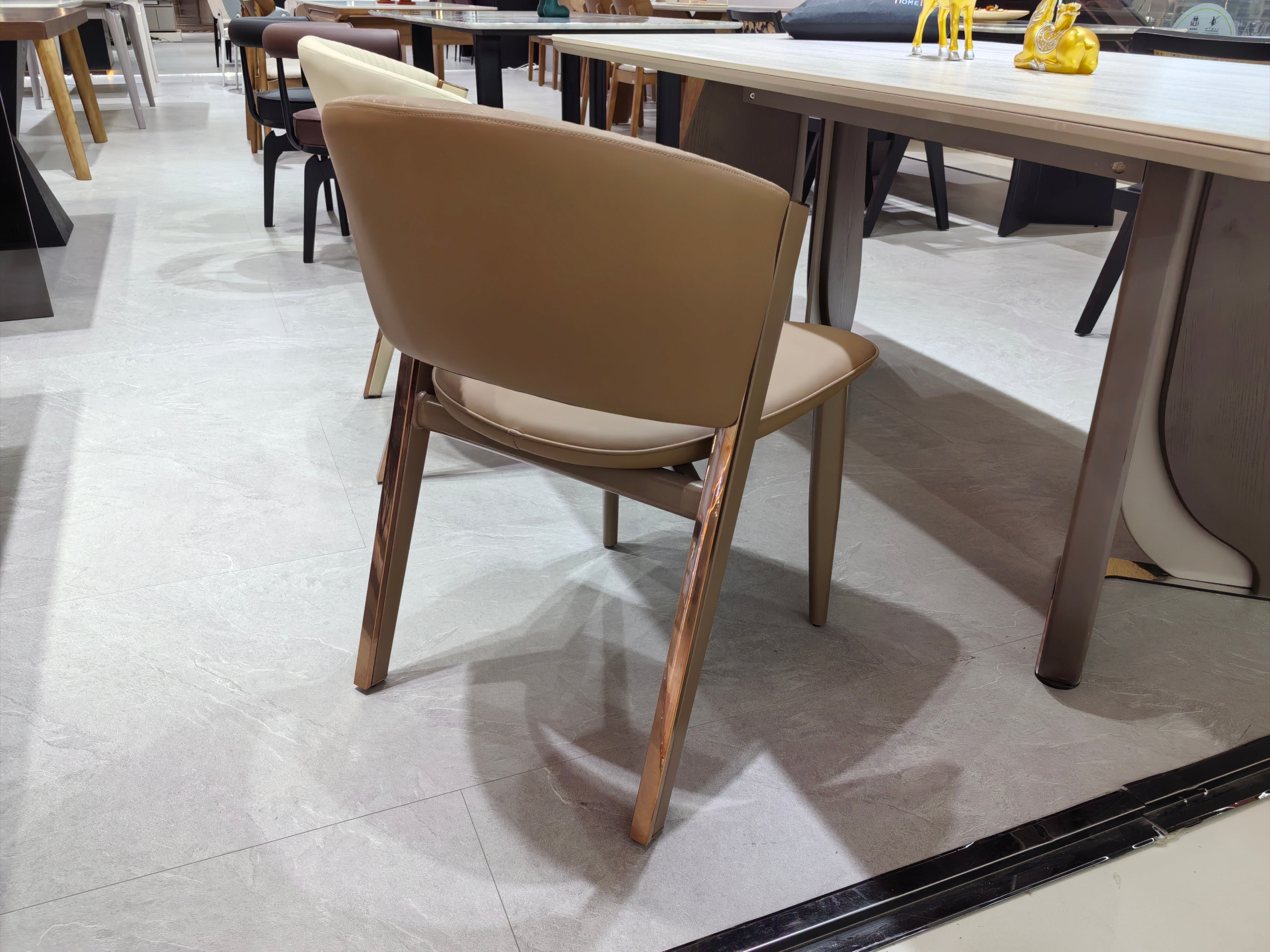 Dining Table PU (2 Chairs) LKD094DCDSBL | LEUKHOME