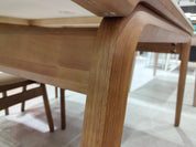 Dining Table Sintered Stone Oak LKD086DTDSBL | LEUKHOME