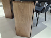 Dining Table Super Crystal Wood Veneer LKD077DTSSJ | LEUKHOME