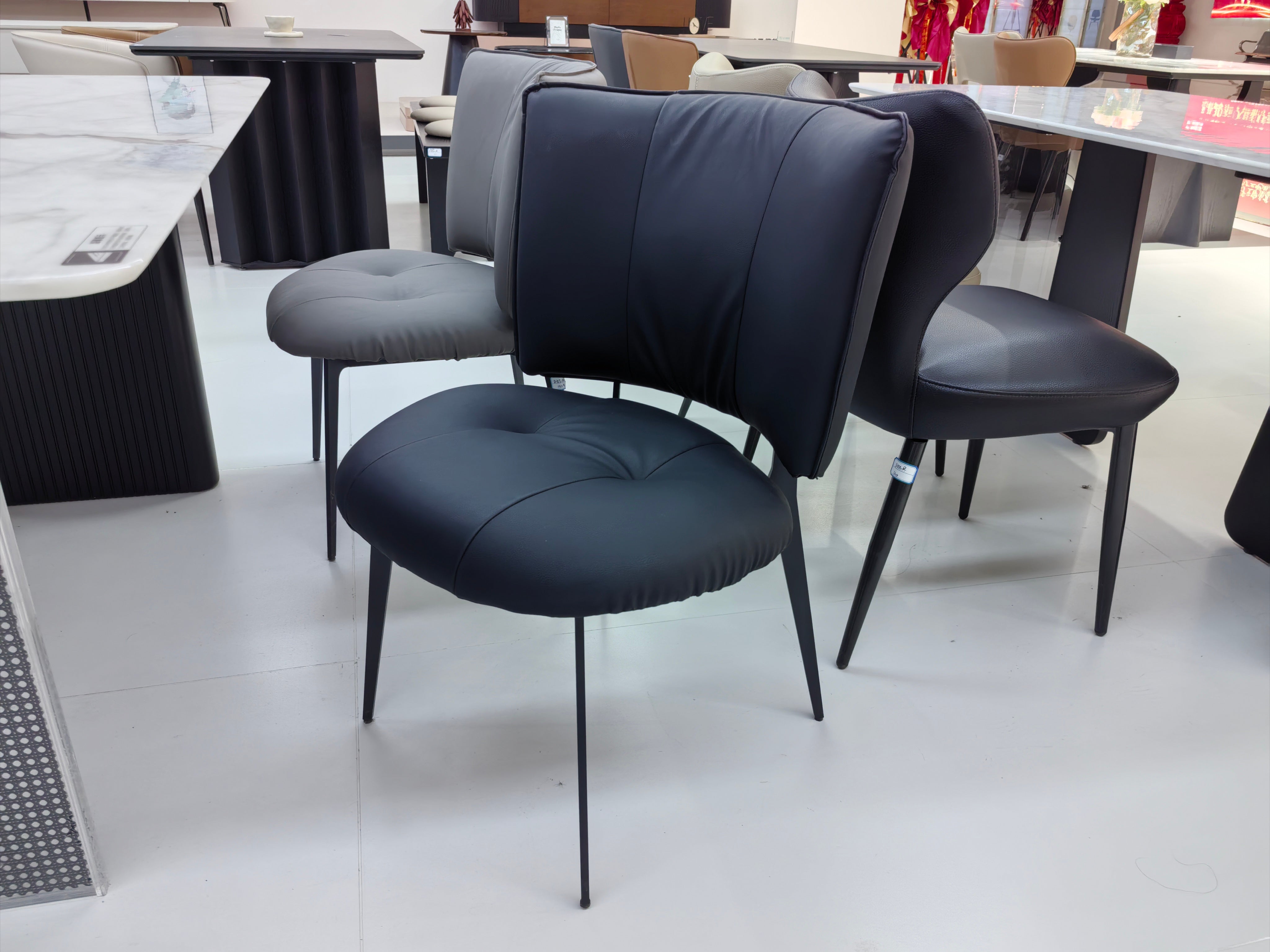 Dining Chair PU (2 Chairs) LKD082DCSSJ | LEUKHOME