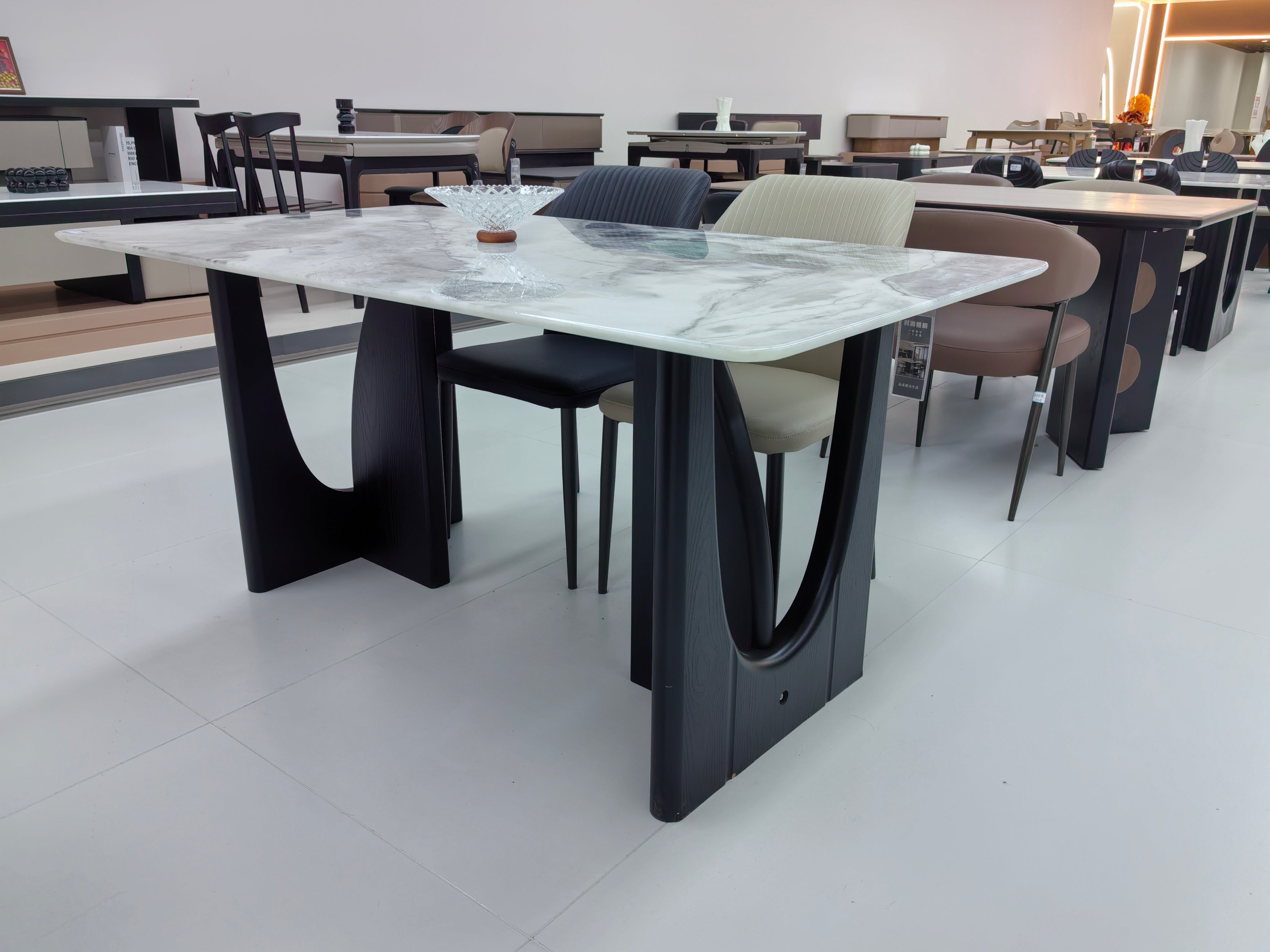 Обеденный стул PU (2 стула) LKD081DCSSJ | LEUKHOME