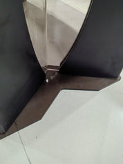 Dining Table Super Crystal Solid Wood Acrylic LKD095DTHX | LEUKHOME