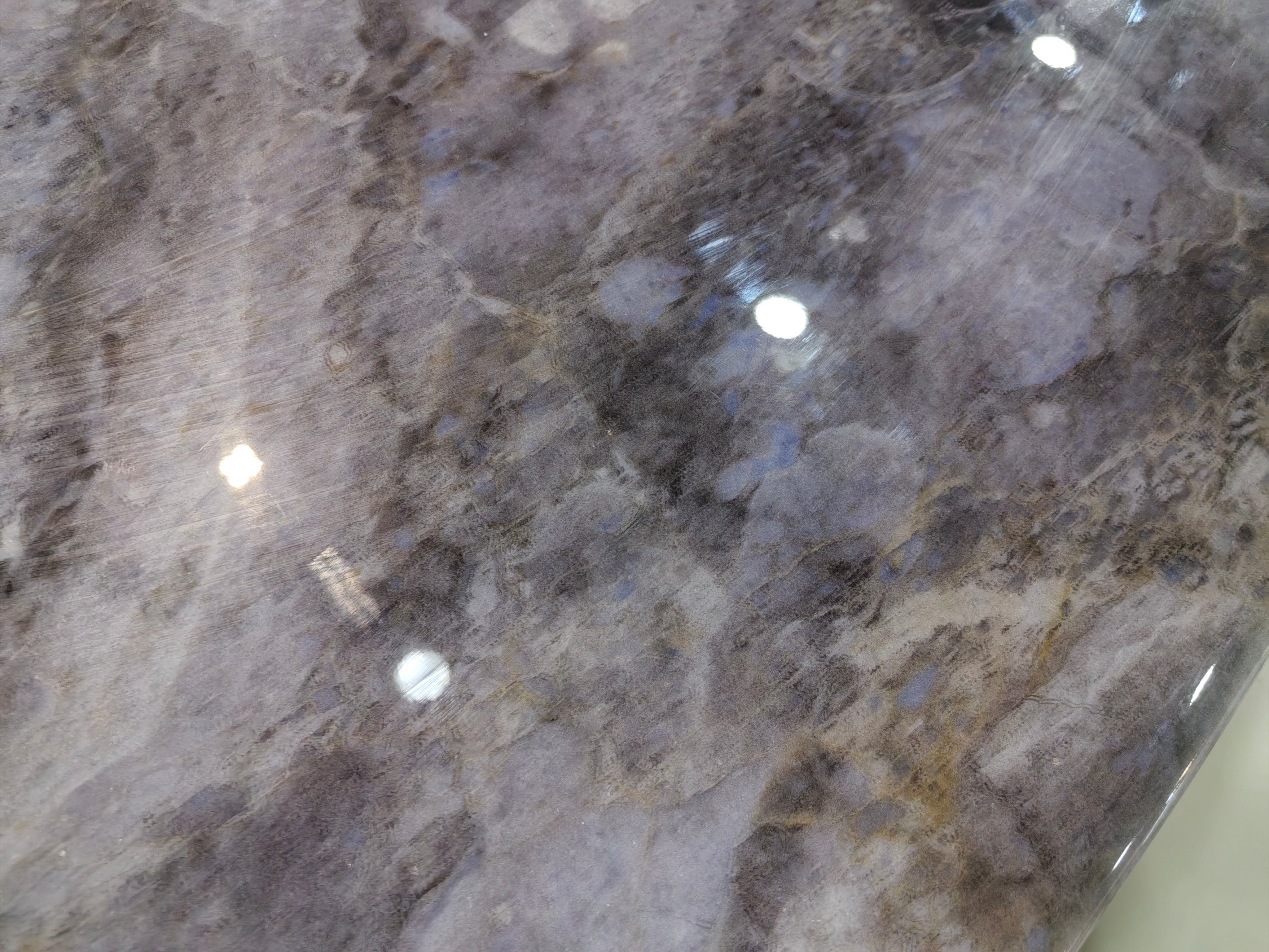 Dining Table Super Crystal Carbon Steel LKD097DTHX | LEUKHOME