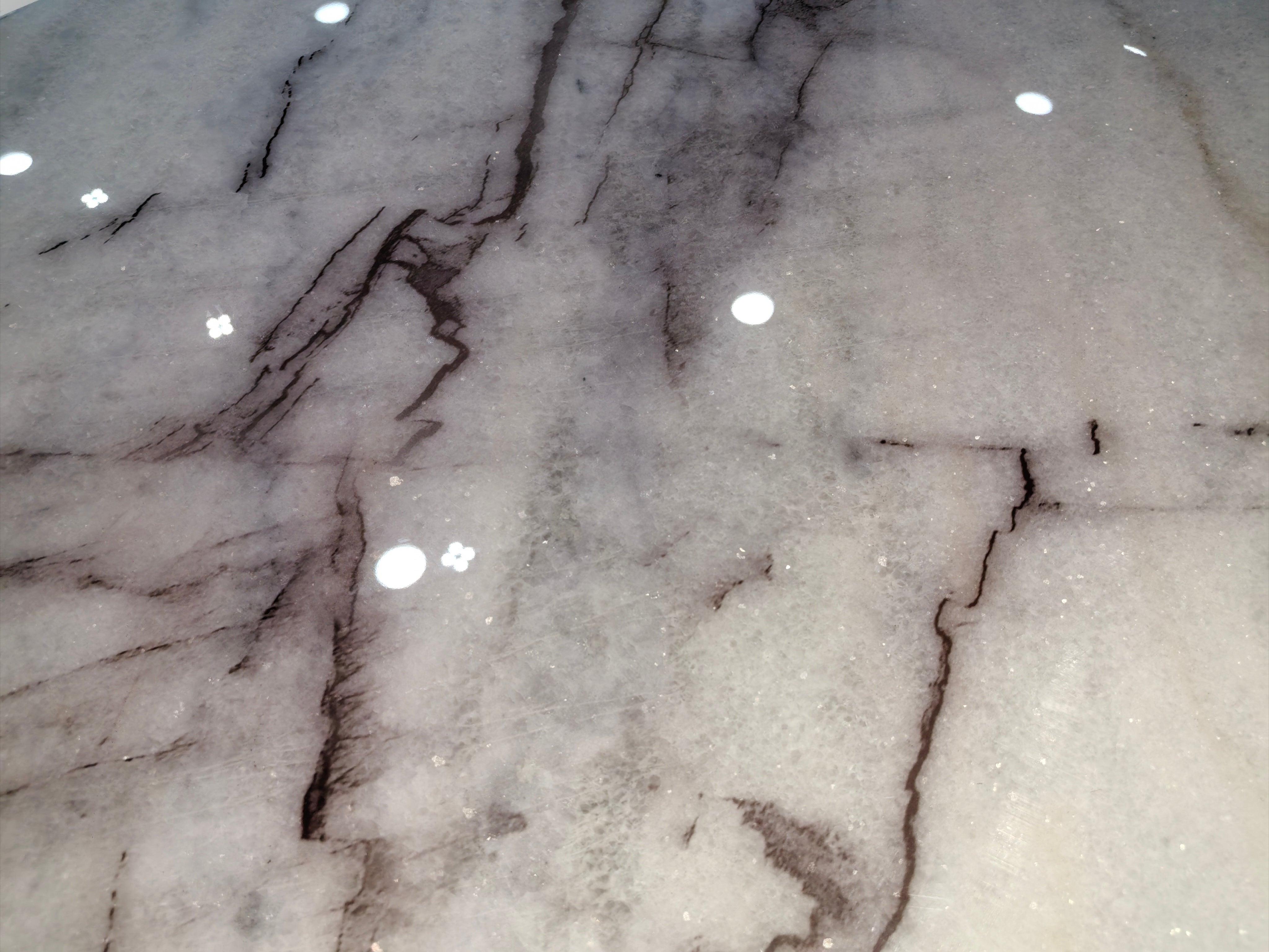 Dining Table Super Crystal Solid Wood Stainless Steel LKD098DTHX | LEUKHOME