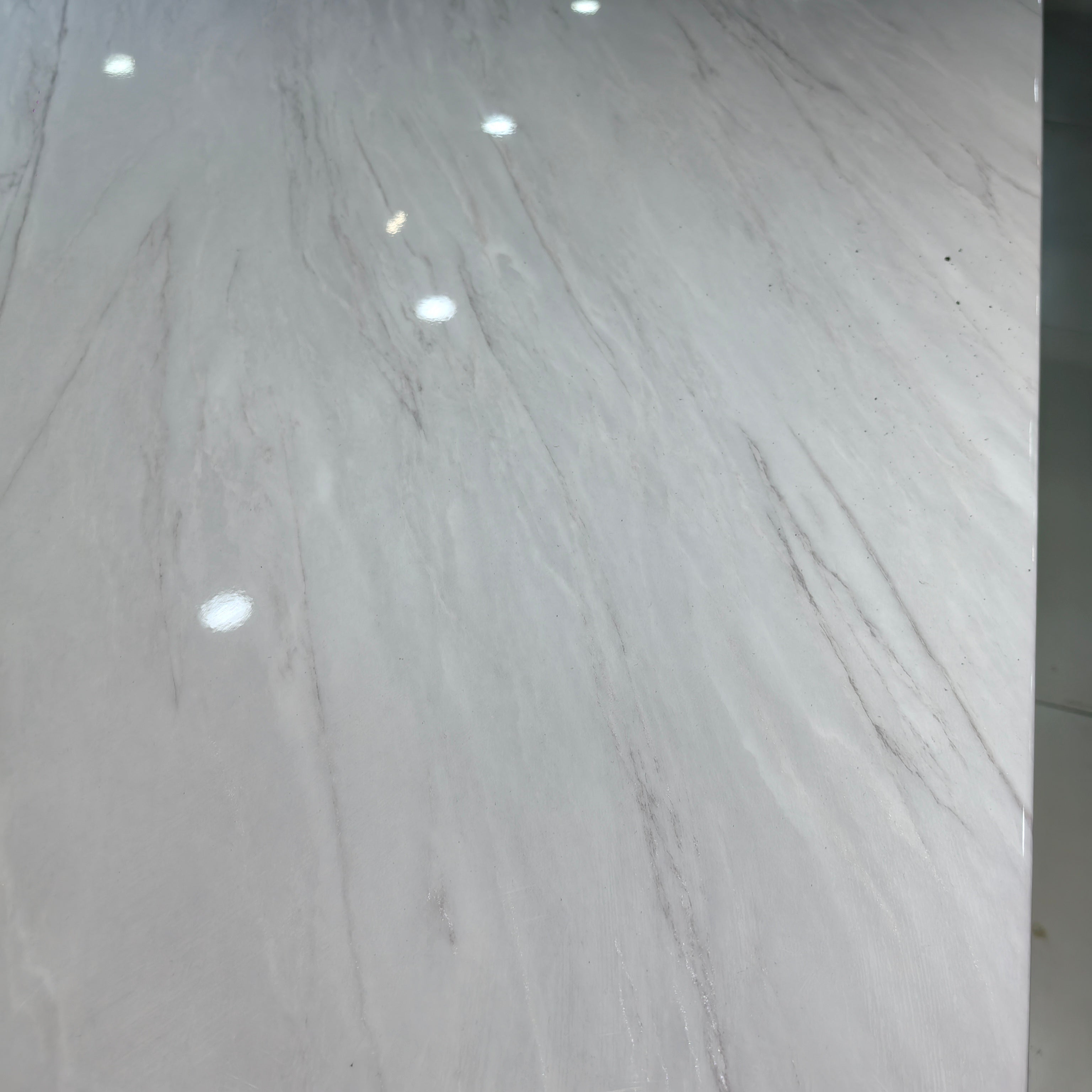 Dining Table Marble Stainless Steel LKD100DTHX | LEUKHOME