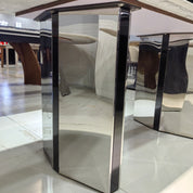 Dining Table Marble Stainless Steel LKD100DTHX | LEUKHOME