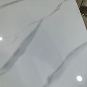 Dining Table Sintered Stone Carbon Steel LKD102DTHX | LEUKHOME