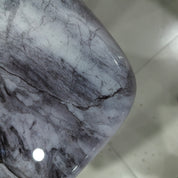 Dining Table Super Crystal Carbon Steel LKD104DTHX | LEUKHOME