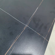 Dining Table Super Crystal Carbon Steel LKD107DTHX | LEUKHOME