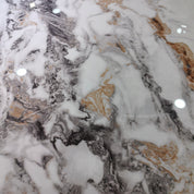 Dining Table Super Crystal Carbon Steel LKD110DTHX | LEUKHOME