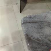 Dining Table Super Crystal Stainless Steel LKD111DTHX | LEUKHOME