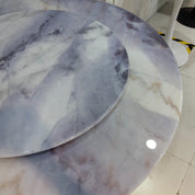 Dining Table Super Crystal Solid Wood Stainless Steel LKD113DTHX | LEUKHOME