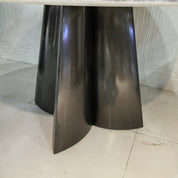 Dining Table Super Crystal Stainless Steel LKD114DTHX | LEUKHOME