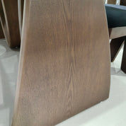 Dining Table Sintered Stone Wood Veneer LKD117DTSHYC | LEUKHOME