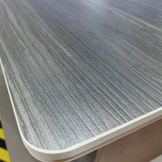 Dining Table Sintered Stone Wood Veneer LKD117DTSHYC | LEUKHOME