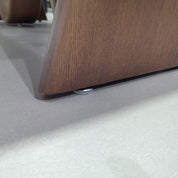 Dining Table Sintered Stone Wood Veneer LKD117DTSHYC | LEUKHOME