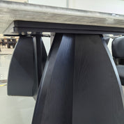 Dining Table Super Crystal Wood Veneer LKD119DTSHYC | LEUKHOME