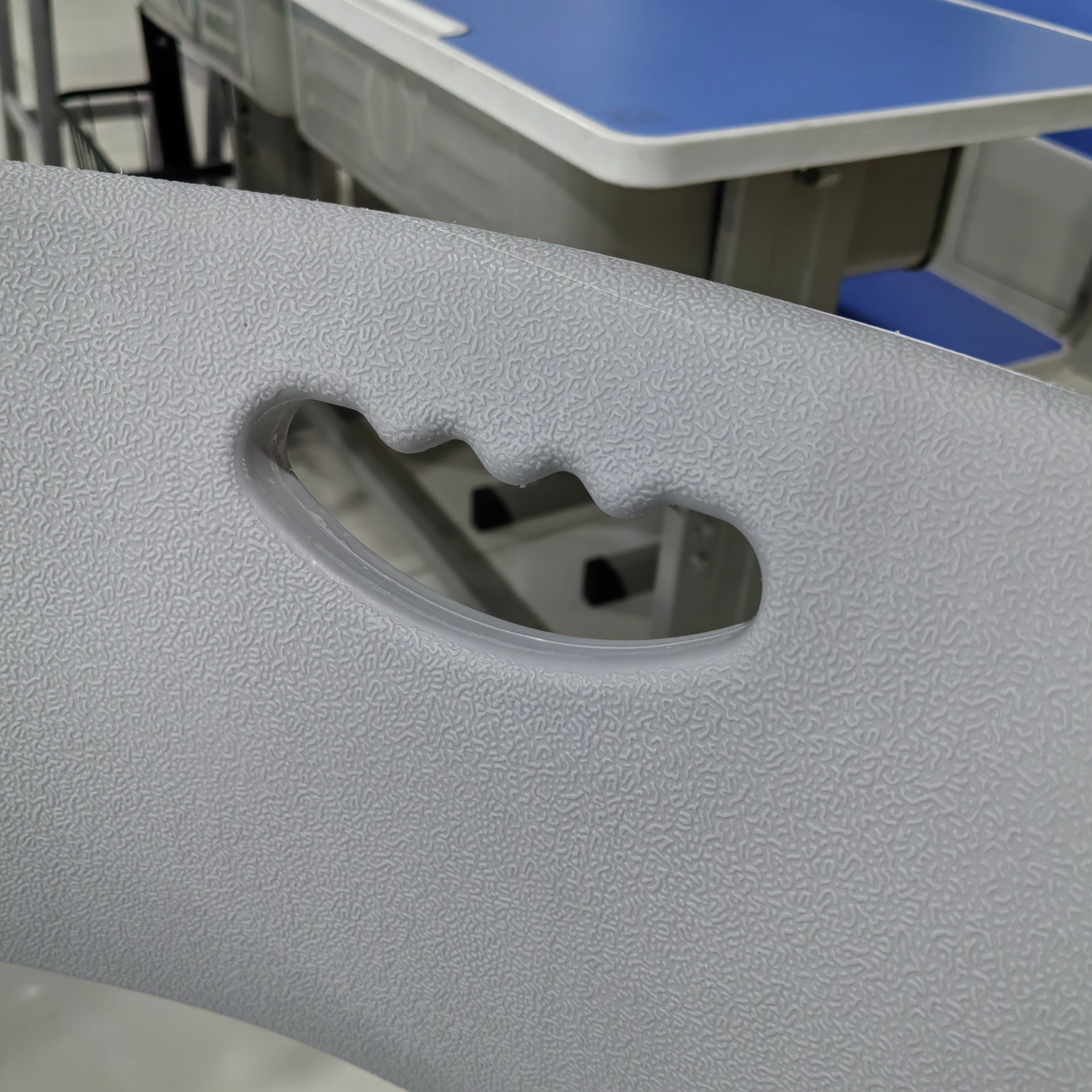 Double Desk and Chair, 1 Set (1 Table+2 Chairs) LKS102DKTSL | LEUKHOME