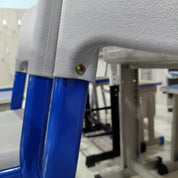 Double Desk and Chair, 1 Set (1 Table+2 Chairs) LKS102DKTSL | LEUKHOME