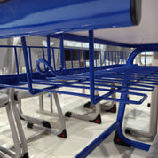 Double Desk and Chair, 1 Set (1 Table+2 Chairs) LKS102DKTSL | LEUKHOME