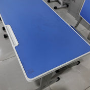 Double Desk and Chair, 1 Set (1 Table+2 Chairs) LKS103DKTSL | LEUKHOME