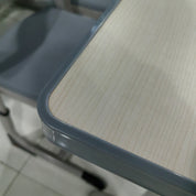 Double Desk and Chair, 1 Set (1 Table+2 Chairs) LKS104DKTSL | LEUKHOME