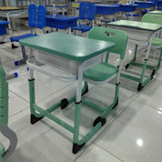 Single Desk and Chair, 2 Sets (2 Tables+2 Chairs) LKS205DKTSL | LEUKHOME