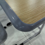 Single Desk and Chair, 2 Sets (2 Tables+2 Chairs) LKS203DKTSL | LEUKHOME