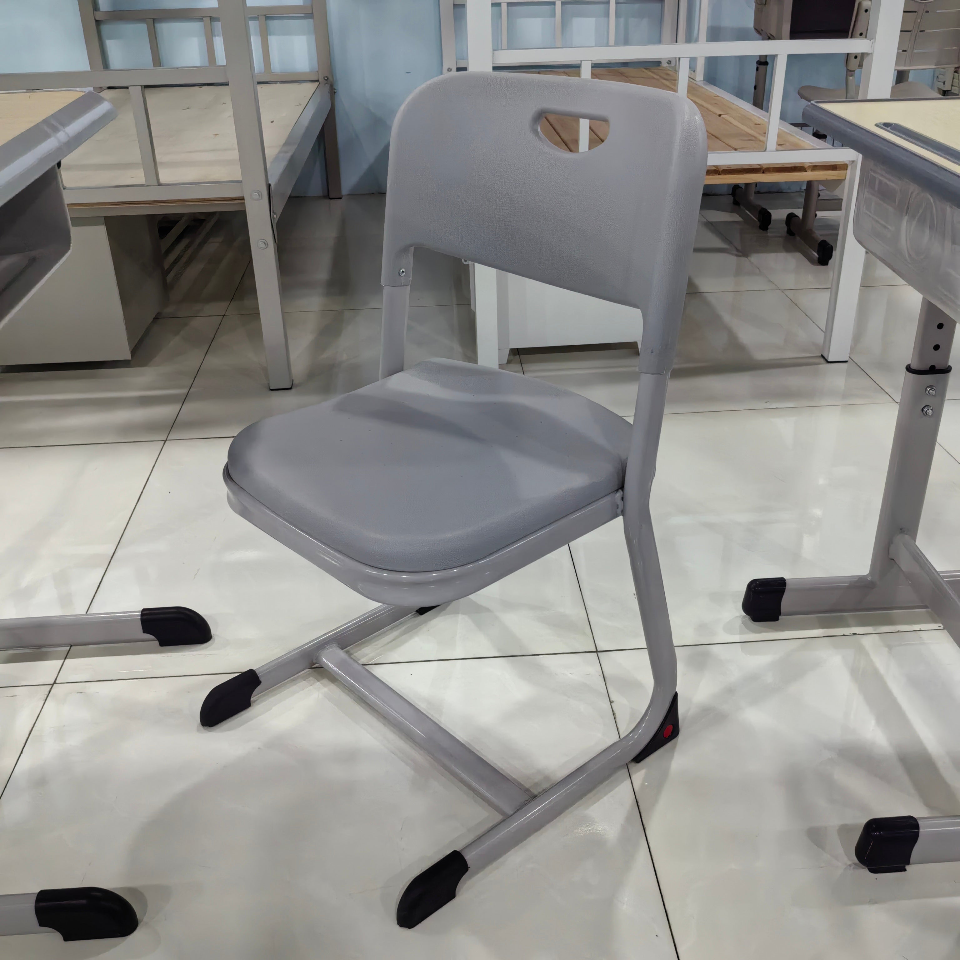 Single Desk and Chair, 2 Sets (2 Tables+2 Chairs) LKS203DKTSL | LEUKHOME