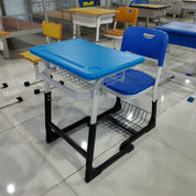 Single Desk and Chair, 2 Sets (2 Tables+2 Chairs) LKS204DKTSL | LEUKHOME