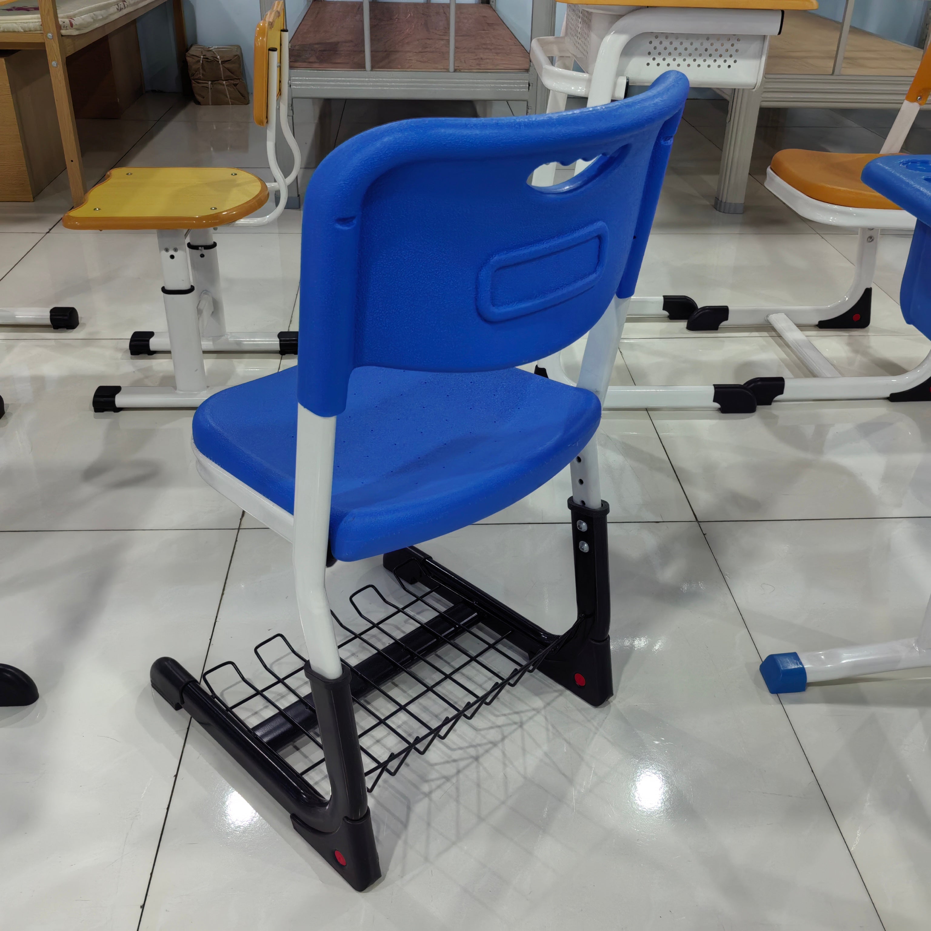 Single Desk and Chair, 2 Sets (2 Tables+2 Chairs) LKS204DKTSL | LEUKHOME