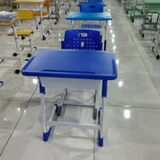 Single Desk and Chair, 2 Sets (2 Tables+2 Chairs) LKS206DKTSL | LEUKHOME