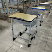 Single Desk and Chair, 2 Sets (2 Tables+2 Chairs) LKS207DKTSL | LEUKHOME