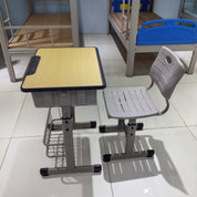 Single Desk and Chair, 1 Set (1 Table+1 Chair) LKS302DKTSL | LEUKHOME