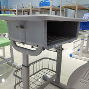 Single Desk and Chair, 1 Set (1 Table+1 Chair) LKS303DKTSL | LEUKHOME